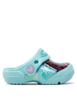 Klapki Crocs FROZEN Fl Disney Frozen II Clog T 206804 Błękitny ze sklepu eobuwie.pl w kategorii Buciki niemowlęce - zdjęcie 172170956