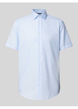 Koszula biznesowa o kroju regular fit z delikatnie fakturowanym wzorem ze sklepu Peek&Cloppenburg  w kategorii Koszule męskie - zdjęcie 172171117