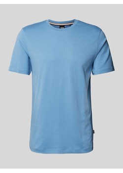 T-shirt z nadrukiem z logo model ‘Thompson’ ze sklepu Peek&Cloppenburg  w kategorii T-shirty męskie - zdjęcie 172171127