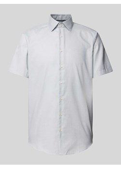 Koszula biznesowa o kroju regular fit z delikatnie fakturowanym wzorem ze sklepu Peek&Cloppenburg  w kategorii Koszule męskie - zdjęcie 172171279