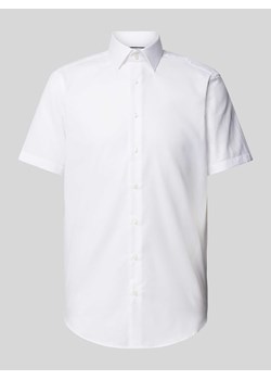 Koszula biznesowa o kroju regular fit z delikatnie fakturowanym wzorem ze sklepu Peek&Cloppenburg  w kategorii Koszule męskie - zdjęcie 172171365