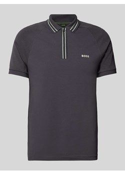 Koszulka polo z nadrukiem z logo model ‘Paule’ ze sklepu Peek&Cloppenburg  w kategorii T-shirty męskie - zdjęcie 172171397