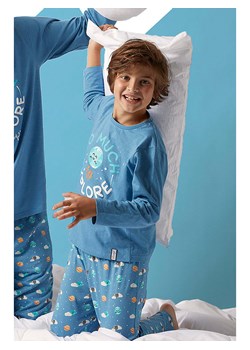 admas Piżama w kolorze niebieskim ze wzorem ze sklepu Limango Polska w kategorii Piżamy dziecięce - zdjęcie 172171687