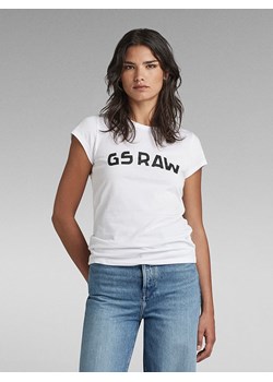 G-Star Koszulka w kolorze białym ze sklepu Limango Polska w kategorii Bluzki damskie - zdjęcie 172172028