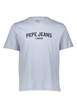 Pepe Jeans Koszulka w kolorze błękitnym ze sklepu Limango Polska w kategorii T-shirty męskie - zdjęcie 172172165