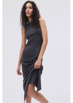 H & M - Sukienka bodycon w prążki - Szary ze sklepu H&M w kategorii Sukienki - zdjęcie 172174395