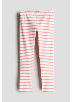 H & M - Legginsy - Biały ze sklepu H&M w kategorii Spodnie dziewczęce - zdjęcie 172174409