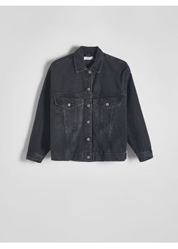 Reserved - Kurtka jeansowa - czarny ze sklepu Reserved w kategorii Kurtki damskie - zdjęcie 172176269
