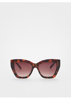 Reserved - Okulary przeciwsłoneczne - brązowy ze sklepu Reserved w kategorii Okulary przeciwsłoneczne damskie - zdjęcie 172176425
