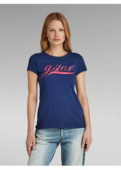 G-Star Koszulka w kolorze niebieskim ze sklepu Limango Polska w kategorii Bluzki damskie - zdjęcie 172177568