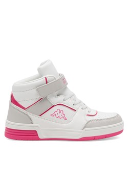 Sneakersy Kappa SS24-3C057 White/Pink ze sklepu eobuwie.pl w kategorii Buty sportowe dziecięce - zdjęcie 172179048