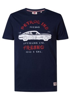 Petrol Industries T-Shirt M-1030-TSR604 Granatowy Regular Fit ze sklepu MODIVO w kategorii T-shirty męskie - zdjęcie 172179475
