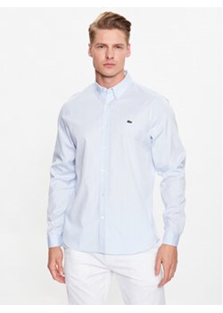 Lacoste Koszula CH2933 Błękitny Regular Fit ze sklepu MODIVO w kategorii Koszule męskie - zdjęcie 172179497