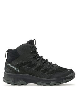 Merrell Sneakersy Speed Strike Mid Wp J066873 Czarny ze sklepu MODIVO w kategorii Buty trekkingowe męskie - zdjęcie 172179567