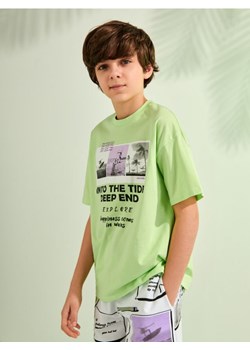 Sinsay - Koszulka - zielony ze sklepu Sinsay w kategorii T-shirty chłopięce - zdjęcie 172180079