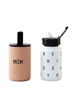 Design Letters kubek i butelka Mom and Mini ze sklepu ANSWEAR.com w kategorii Bidony i butelki - zdjęcie 172180209
