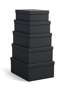 Bigso Box of Sweden zestaw pudełek do przechowywania Joel 5-pack ze sklepu ANSWEAR.com w kategorii Pudełka i pojemniki - zdjęcie 172181545