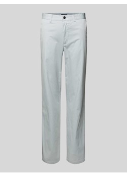 Spodnie z delikatną fakturą i wpuszczanymi kieszeniami ze sklepu Peek&Cloppenburg  w kategorii Spodnie męskie - zdjęcie 172182427