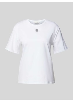 T-shirt z nadrukiem z logo model ‘Melea’ ze sklepu Peek&Cloppenburg  w kategorii Bluzki damskie - zdjęcie 172182537