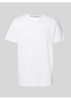 T-shirt z nadrukiem z logo ze sklepu Peek&Cloppenburg  w kategorii T-shirty męskie - zdjęcie 172182615