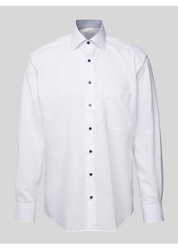 Koszula biznesowa o kroju comfort fit z kieszenią na piersi ze sklepu Peek&Cloppenburg  w kategorii Koszule męskie - zdjęcie 172182658