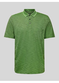 Koszulka polo ze wzorem w paski i kieszenią na piersi ze sklepu Peek&Cloppenburg  w kategorii T-shirty męskie - zdjęcie 172182715
