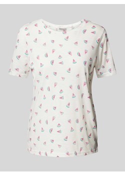 T-shirt z nadrukowanym motywem na całej powierzchni model ‘Hazel’ ze sklepu Peek&Cloppenburg  w kategorii Bluzki damskie - zdjęcie 172182716