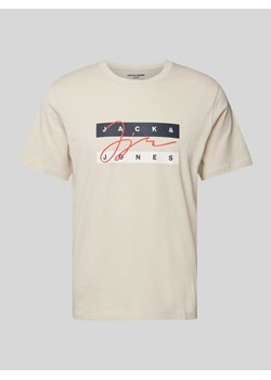 T-shirt z nadrukiem z logo model ‘JOSHUA’ ze sklepu Peek&Cloppenburg  w kategorii T-shirty męskie - zdjęcie 172183045