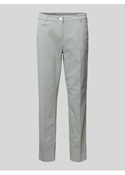 Spodnie materiałowe o kroju regular fit z kieszenią z wypustką model ‘Stella’ ze sklepu Peek&Cloppenburg  w kategorii Spodnie damskie - zdjęcie 172183137