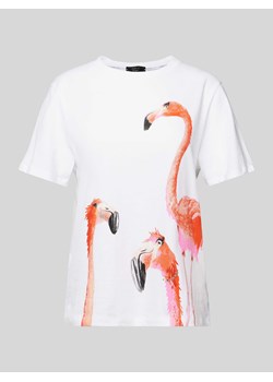 T-shirt z nadrukowanym motywem ze sklepu Peek&Cloppenburg  w kategorii Bluzki damskie - zdjęcie 172183167