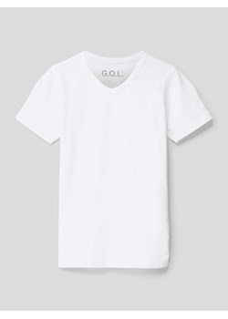 T-shirt z mieszanki bawełny ze sklepu Peek&Cloppenburg  w kategorii T-shirty chłopięce - zdjęcie 172183247