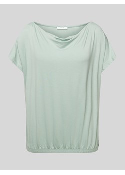 T-shirt w jednolitym kolorze model ‘Sasser’ ze sklepu Peek&Cloppenburg  w kategorii Bluzki damskie - zdjęcie 172183297