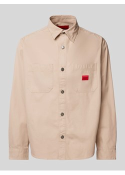 Koszula casualowa z detalem z logo model ‘Erato’ ze sklepu Peek&Cloppenburg  w kategorii Koszule męskie - zdjęcie 172183307