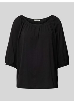 T-shirt w jednolitym kolorze z rękawem o dł. 3/4 ze sklepu Peek&Cloppenburg  w kategorii Bluzki damskie - zdjęcie 172183348