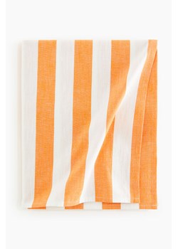 H & M - Wzorzysty obrus bawełniany - Pomarańczowy ze sklepu H&M w kategorii Obrusy i bieżniki - zdjęcie 172183445