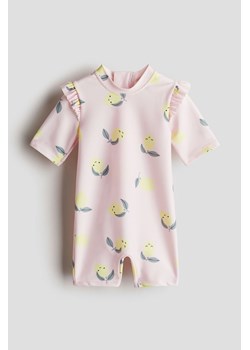 H & M - Kostium kąpielowy z UPF 50 - Różowy ze sklepu H&M w kategorii Odzież dla niemowląt - zdjęcie 172183575