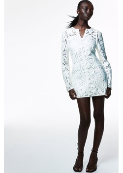 H & M - Sukienka o wyglądzie szydełkowej robótki - Biały ze sklepu H&M w kategorii Sukienki - zdjęcie 172183576