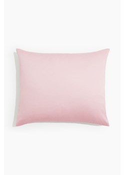 H & M - Satynowa poszewka na poduszkę - Różowy ze sklepu H&M w kategorii Poszewki na poduszki - zdjęcie 172183626