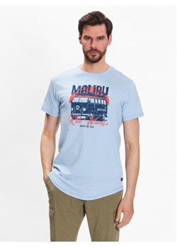 INDICODE T-Shirt Chill 40-934 Błękitny Regular Fit ze sklepu MODIVO w kategorii T-shirty męskie - zdjęcie 172184236