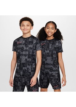 Koszulka piłkarska z krótkim rękawem dla dużych dzieci Dri-FIT Nike Academy Pro - Szary ze sklepu Nike poland w kategorii Bluzki dziewczęce - zdjęcie 172184626