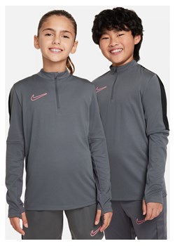 Treningowa koszulka piłkarska dla dużych dzieci Nike Dri-FIT Academy23 - Szary ze sklepu Nike poland w kategorii T-shirty chłopięce - zdjęcie 172184647