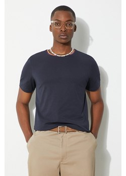 Paul Smith t-shirt bawełniany męski kolor granatowy gładki M1R-697PS-H00084 ze sklepu PRM w kategorii T-shirty męskie - zdjęcie 172185479