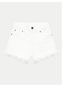 Coccodrillo Szorty jeansowe WC4123201JCG Biały Regular Fit ze sklepu MODIVO w kategorii Spodenki dziewczęce - zdjęcie 172187456