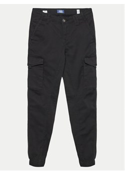 Jack&Jones Junior Spodnie materiałowe Paul 12151646 Czarny Slim Fit ze sklepu MODIVO w kategorii Spodnie chłopięce - zdjęcie 172187466