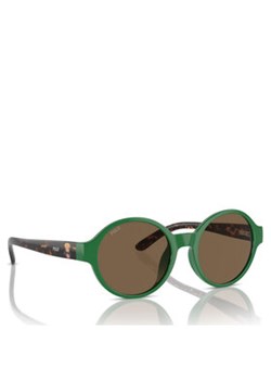 Polo Ralph Lauren Okulary przeciwsłoneczne 0PP9508U 619273 Zielony ze sklepu MODIVO w kategorii Okulary przeciwsłoneczne dziecięce - zdjęcie 172187498