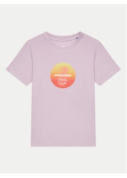 Jack&Jones Junior T-Shirt Joraruba 12257136 Fioletowy Standard Fit ze sklepu MODIVO w kategorii Bluzki dziewczęce - zdjęcie 172187508