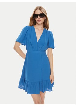 Morgan Sukienka codzienna 241-RANILA Niebieski Regular Fit ze sklepu MODIVO w kategorii Sukienki - zdjęcie 172187725
