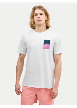 4F T-Shirt 4FWSS24TTSHM1289 Biały Regular Fit ze sklepu MODIVO w kategorii T-shirty męskie - zdjęcie 172187816