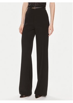 Elisabetta Franchi Spodnie materiałowe PA-053-42E2-5895 Czarny Relaxed Fit ze sklepu MODIVO w kategorii Spodnie damskie - zdjęcie 172187825