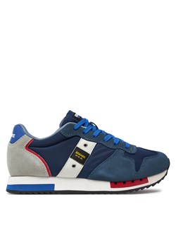 Sneakersy Blauer S4QUEENS01/MES Navy/Royal NVY/ROY ze sklepu eobuwie.pl w kategorii Buty sportowe męskie - zdjęcie 172188698